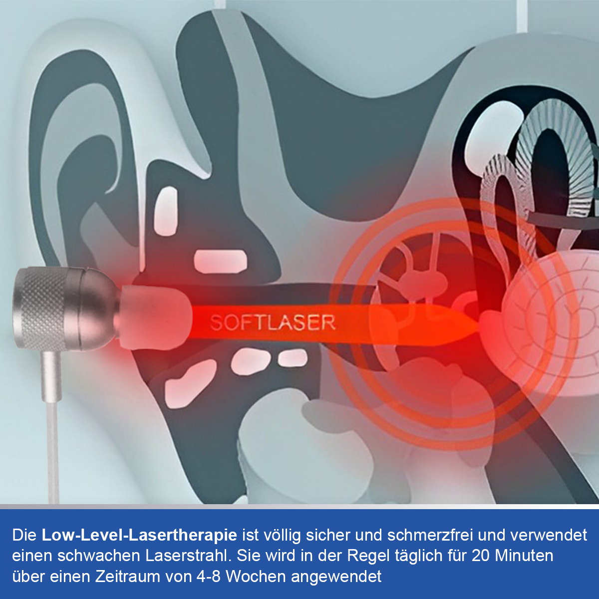 LUHAKA™ Infrapeace - 🌟Rotlichttherapie-Ohrstöpsel🌟